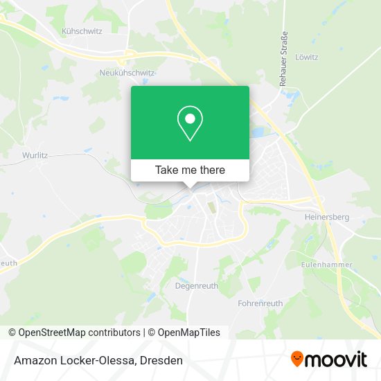 Карта Amazon Locker-Olessa