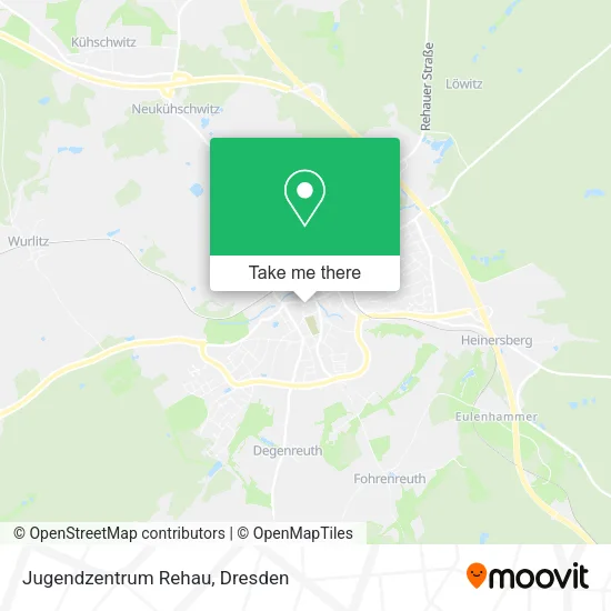 Карта Jugendzentrum Rehau
