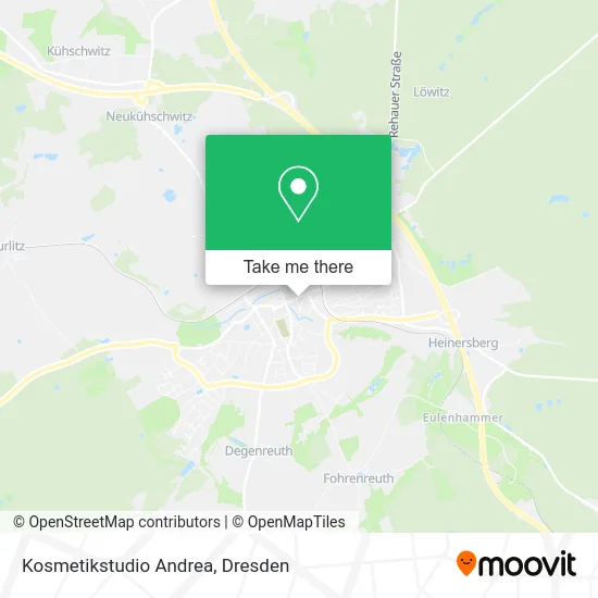 Карта Kosmetikstudio Andrea