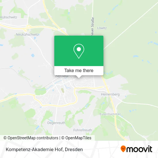 Карта Kompetenz-Akademie Hof