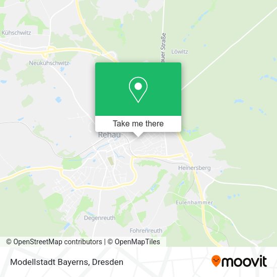 Карта Modellstadt Bayerns
