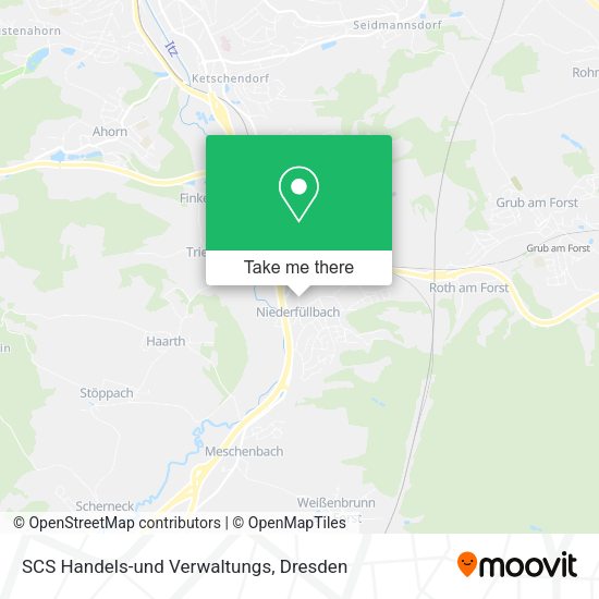 Карта SCS Handels-und Verwaltungs