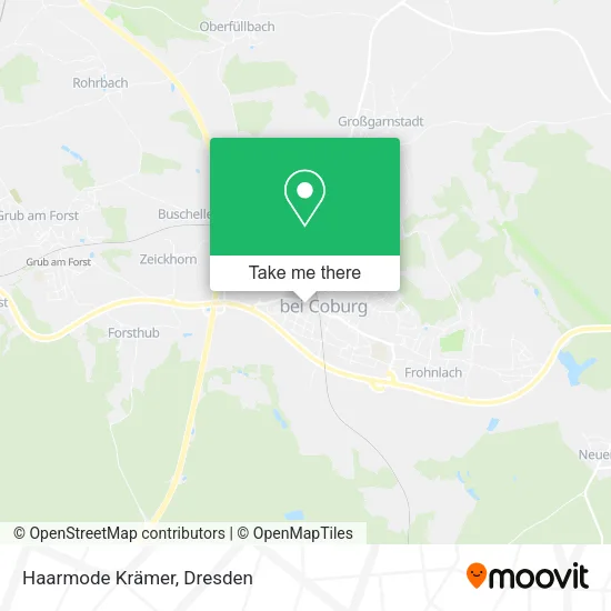 Карта Haarmode Krämer