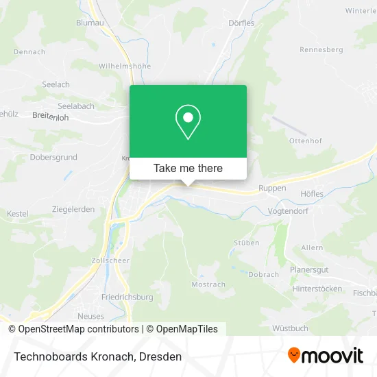 Карта Technoboards Kronach