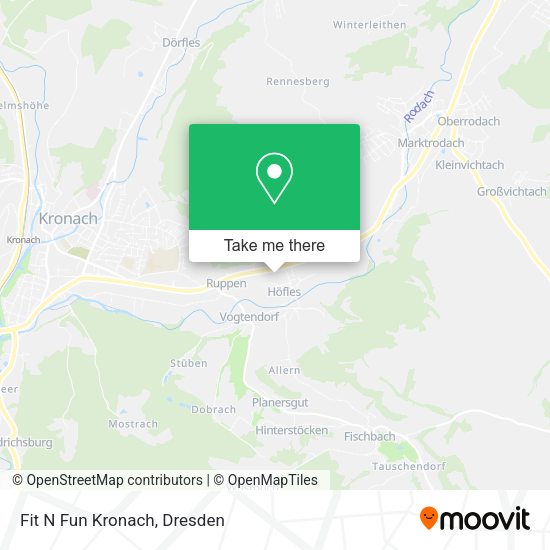 Карта Fit N Fun Kronach