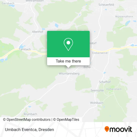 Карта Umbach Eventca