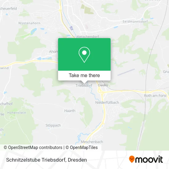 Карта Schnitzelstube Triebsdorf