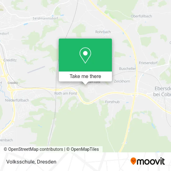 Карта Volksschule