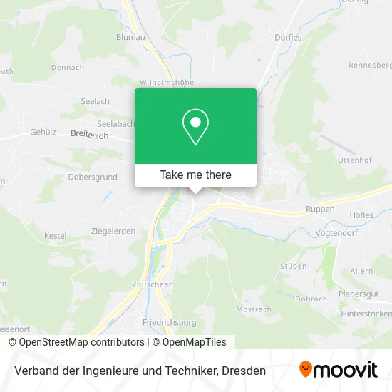 Карта Verband der Ingenieure und Techniker