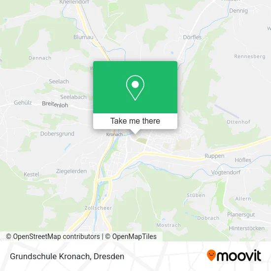 Карта Grundschule Kronach