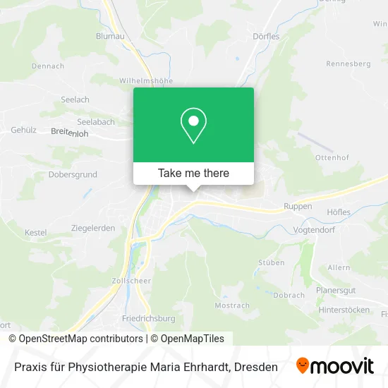 Карта Praxis für Physiotherapie Maria Ehrhardt