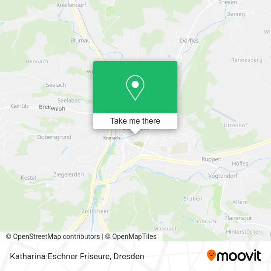 Карта Katharina Eschner Friseure