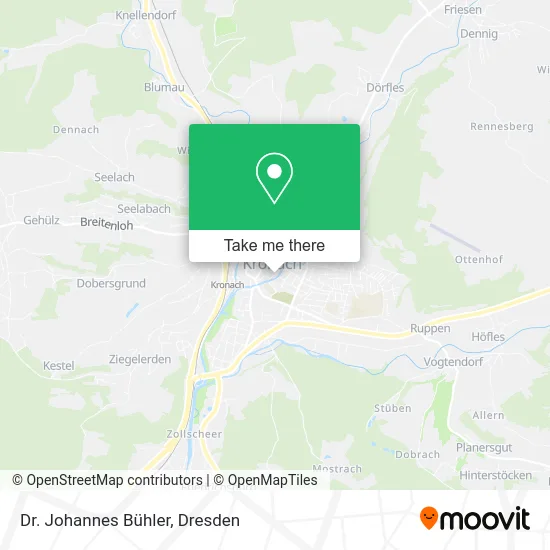 Карта Dr. Johannes Bühler