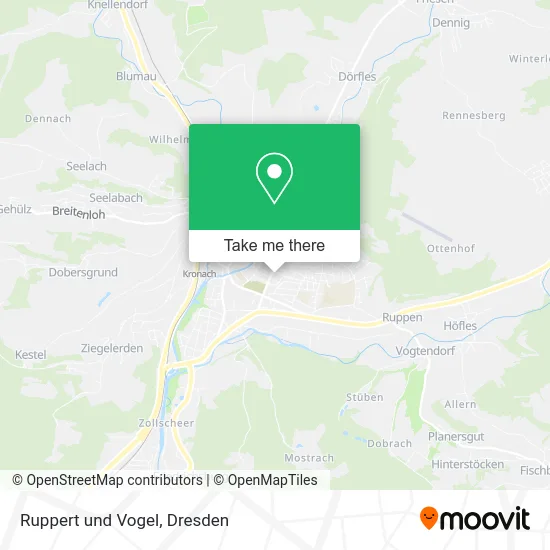 Ruppert und Vogel map