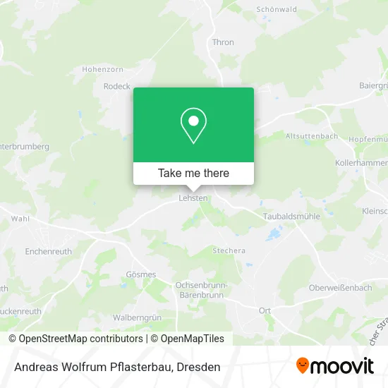 Карта Andreas Wolfrum Pflasterbau