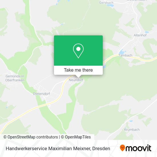 Карта Handwerkerservice Maximilian Meixner
