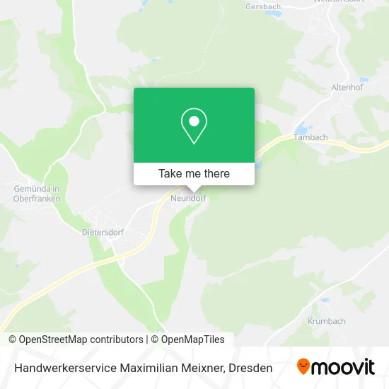 Карта Handwerkerservice Maximilian Meixner