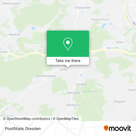 Карта Postfiliale