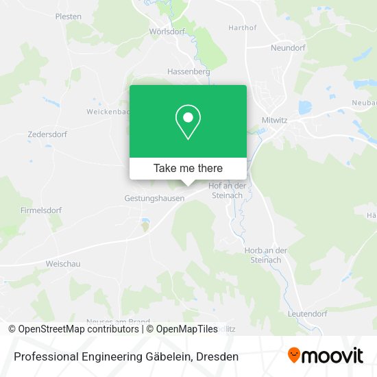 Карта Professional Engineering Gäbelein