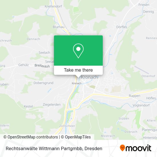 Карта Rechtsanwälte Wittmann Partgmbb