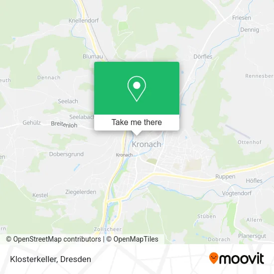 Карта Klosterkeller