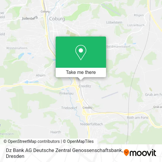Карта Dz Bank AG Deutsche Zentral Genossenschaftsbank