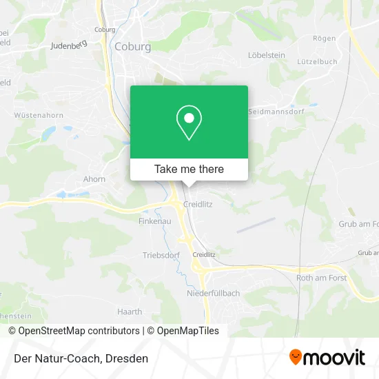 Карта Der Natur-Coach