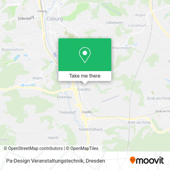 Карта Pa-Design Veranstaltungstechnik