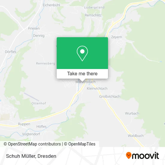 Карта Schuh Müller
