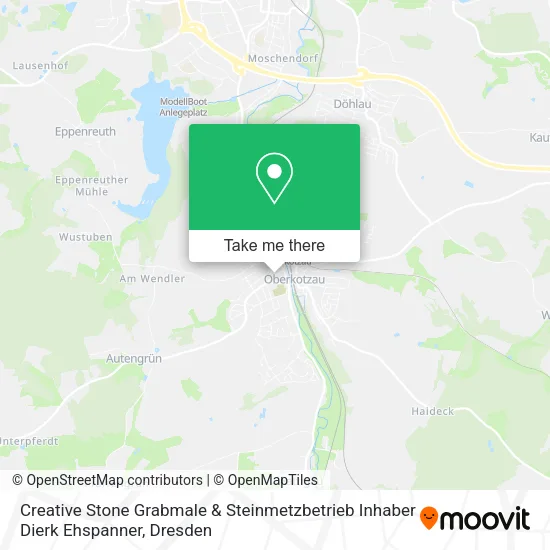 Карта Creative Stone Grabmale & Steinmetzbetrieb Inhaber Dierk Ehspanner