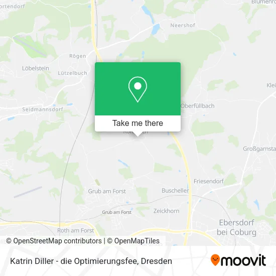 Карта Katrin Diller - die Optimierungsfee