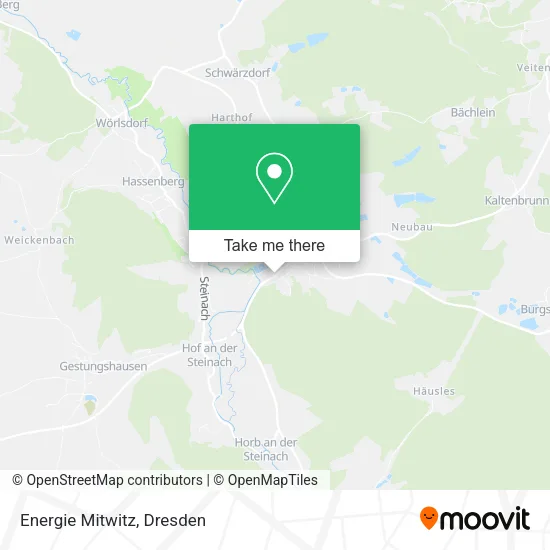 Карта Energie Mitwitz