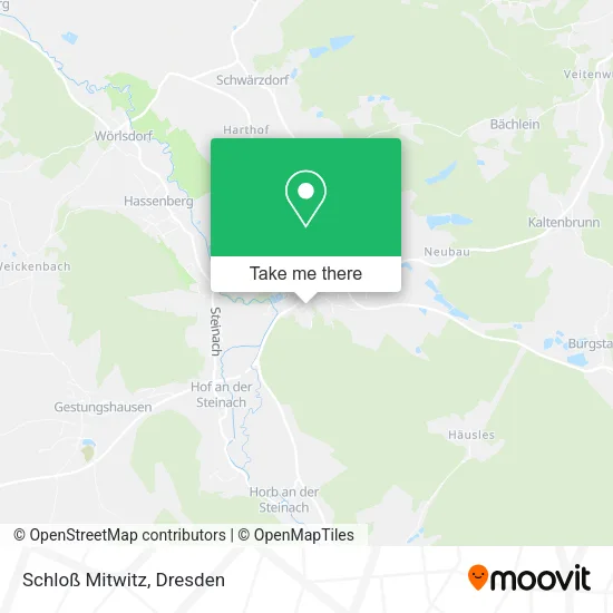 Карта Schloß Mitwitz