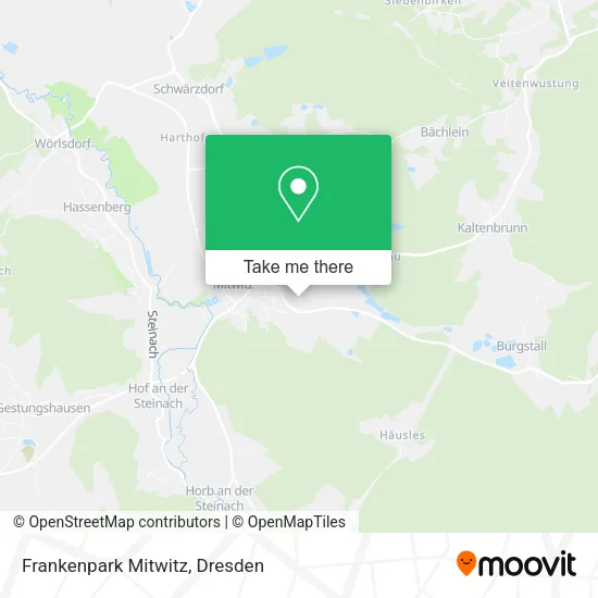 Карта Frankenpark Mitwitz