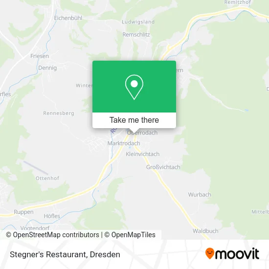 Карта Stegner's Restaurant