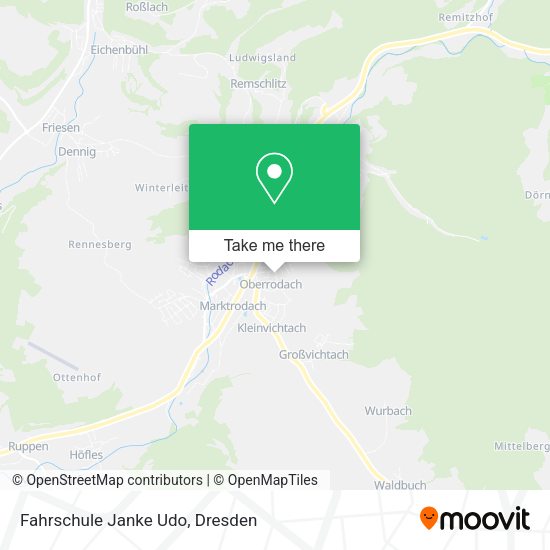 Карта Fahrschule Janke Udo