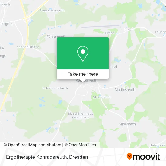 Карта Ergotherapie Konradsreuth