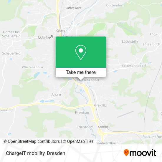 ChargeIT mobility map
