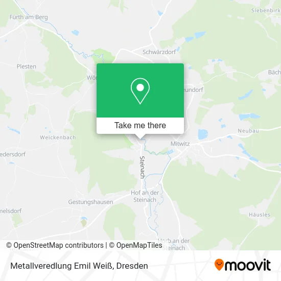 Карта Metallveredlung Emil Weiß