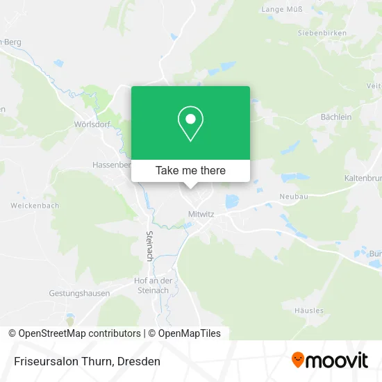 Карта Friseursalon Thurn
