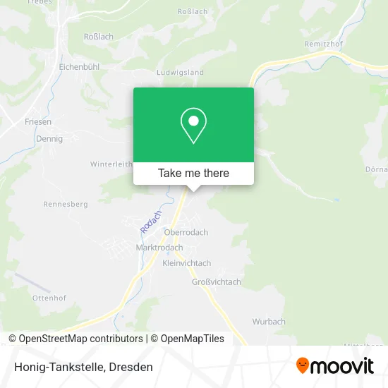 Карта Honig-Tankstelle