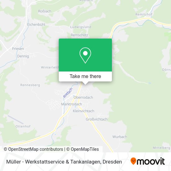 Карта Müller - Werkstattservice & Tankanlagen