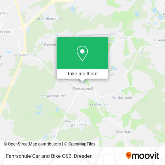 Карта Fahrschule Car and Bike C&B