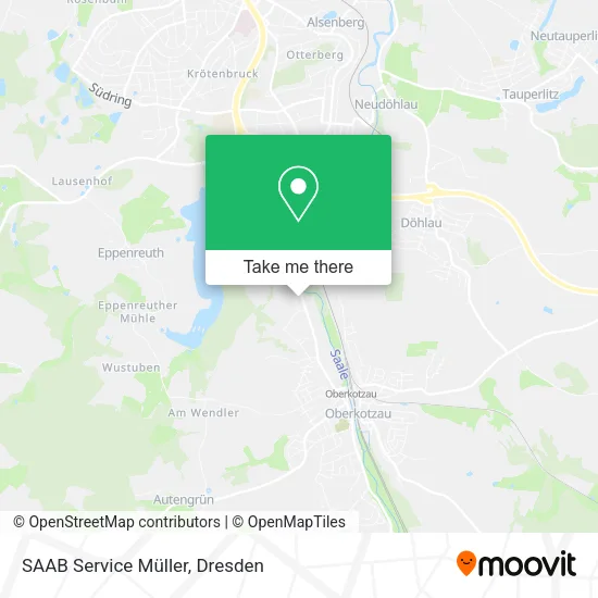 Карта SAAB Service Müller