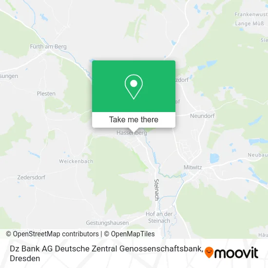 Карта Dz Bank AG Deutsche Zentral Genossenschaftsbank