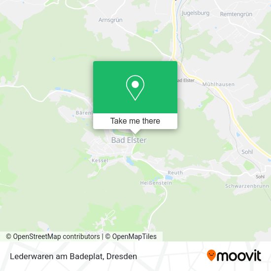 Карта Lederwaren am Badeplat