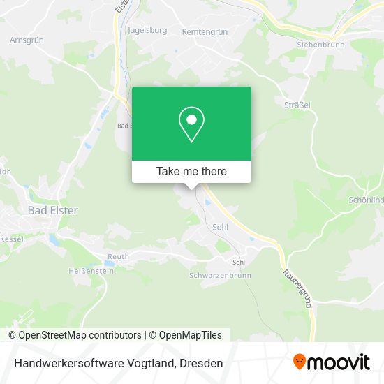Карта Handwerkersoftware Vogtland
