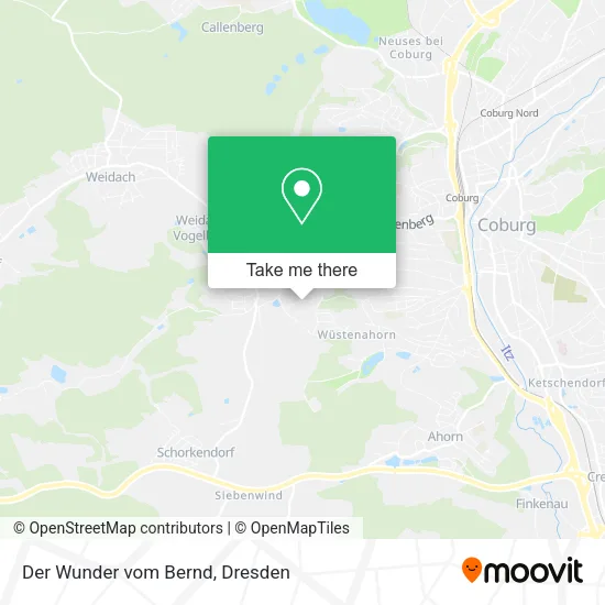 Карта Der Wunder vom Bernd