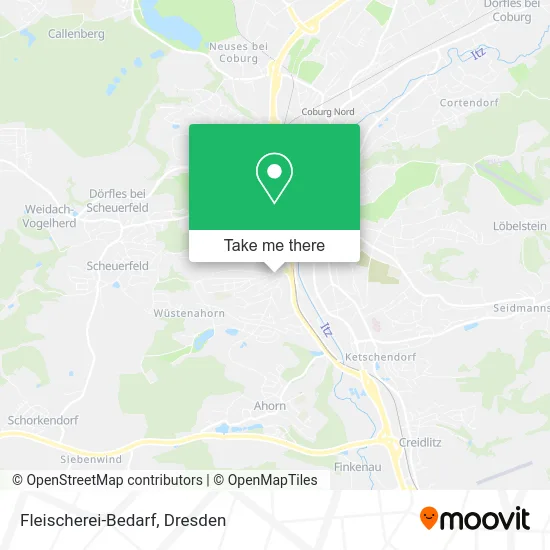 Карта Fleischerei-Bedarf