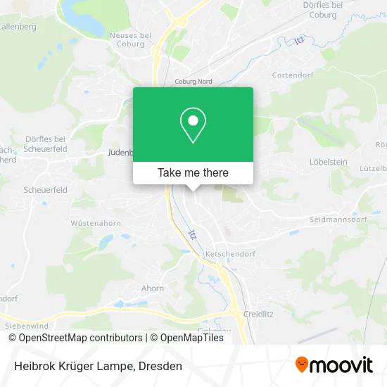 Карта Heibrok Krüger Lampe